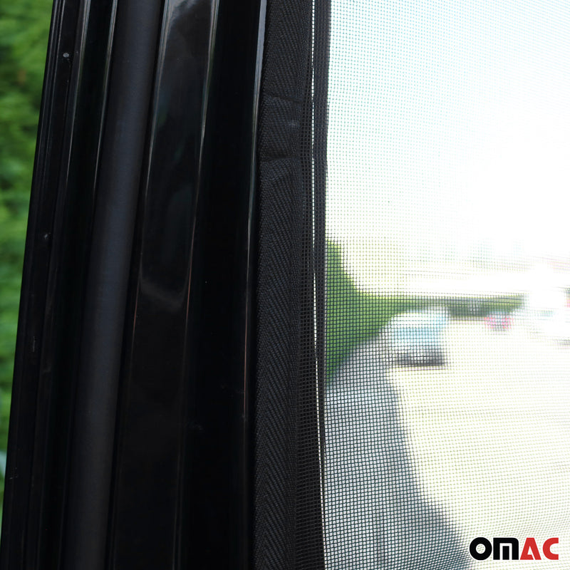 Moskitonetz Magnetisch Insektenschutz für Mercedes Vito 2016-2025 Schwarz 2tlg
