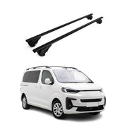 Dachträger Grundträger für Fiat Scudo 2022-2026 Stahl Schwarz 2tlg