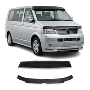 Sonnenblende und Motorhaube Deflektor Set für VW T5 Transporter 2003-2009 2tlg
