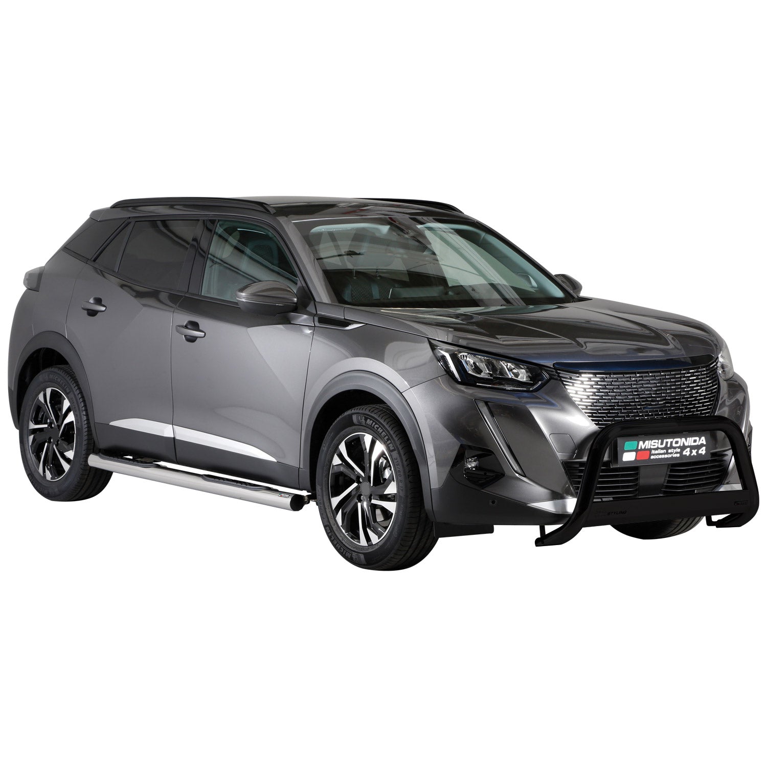 Frontbügel Frontschutzbügel für Peugeot 2008 2019-2026 ø63mm Stahl Schwarz