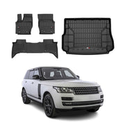 OMAC Fußmatten & Kofferraumwanne Set für Land Rover Range Rover 2012-2026 Gummi