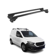 Dachträger Grundträger für Mercedes Citan W420 2021-26 TÜV Aluminium Schwarz 2x