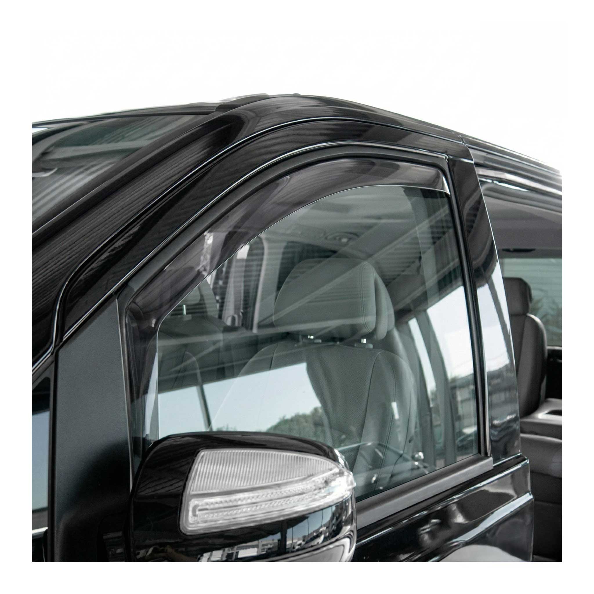 Windabweiser Regenabweiser für Mercedes Klasse Vito W447 2014-2026 Dunkel 2x
