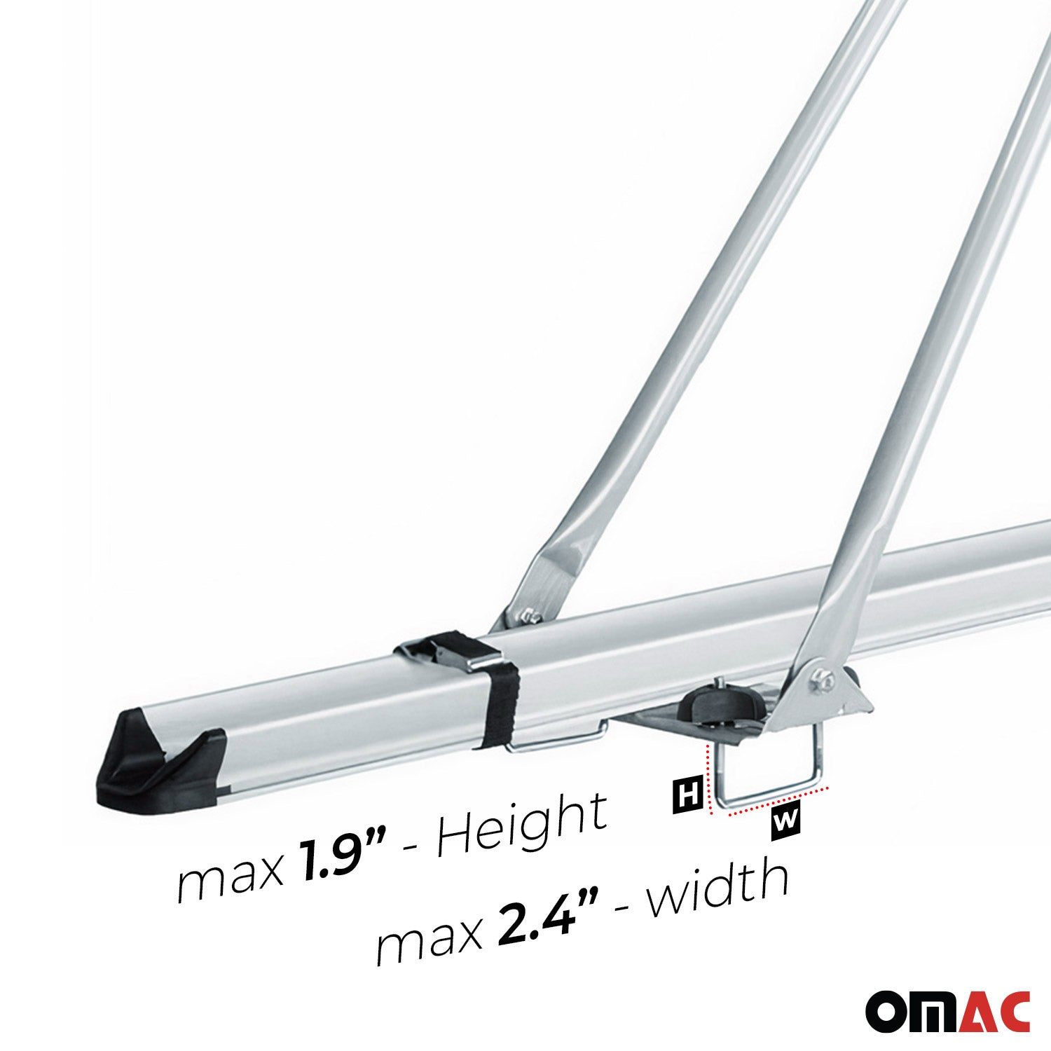 Fahrradträger Dachfahrradträger bis 15kg Fahrradhalter Aluminium Fahrräder 2tlg