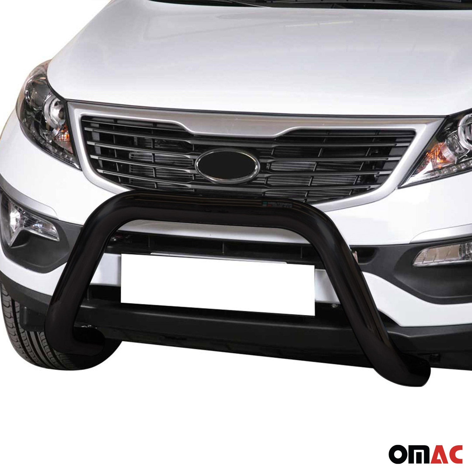 Frontbügel Frontschutzbügel für Kia Sportage 2010-2015 ø76mm Stahl Schwarz