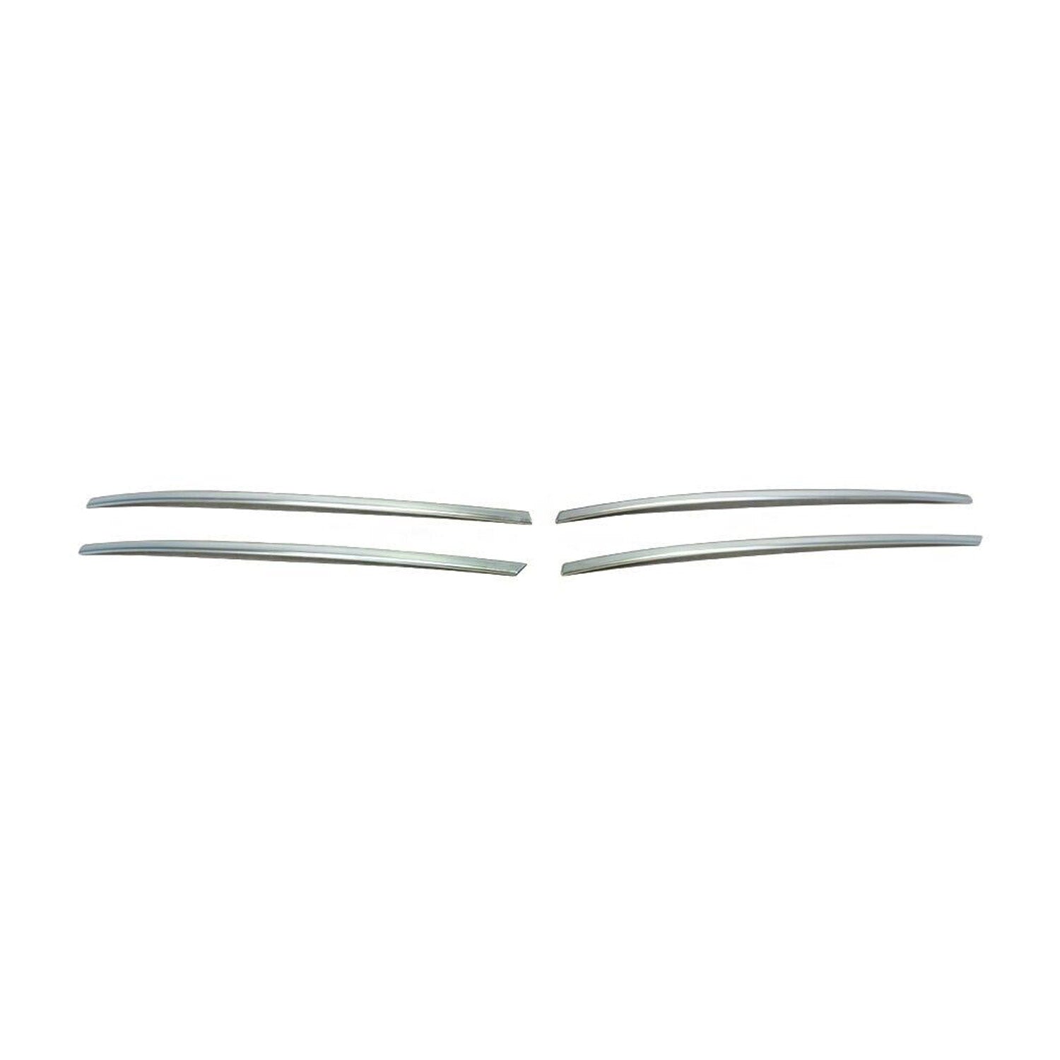 Kühlergrill Leisten Grillleisten für VW Amarok 2010-2016 Edelstahl Chrom 4tlg