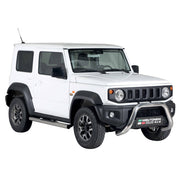 Frontbügel Frontschutzbügel für Suzuki Jimny 2018-2026 ø76mm Stahl Silber Schutz