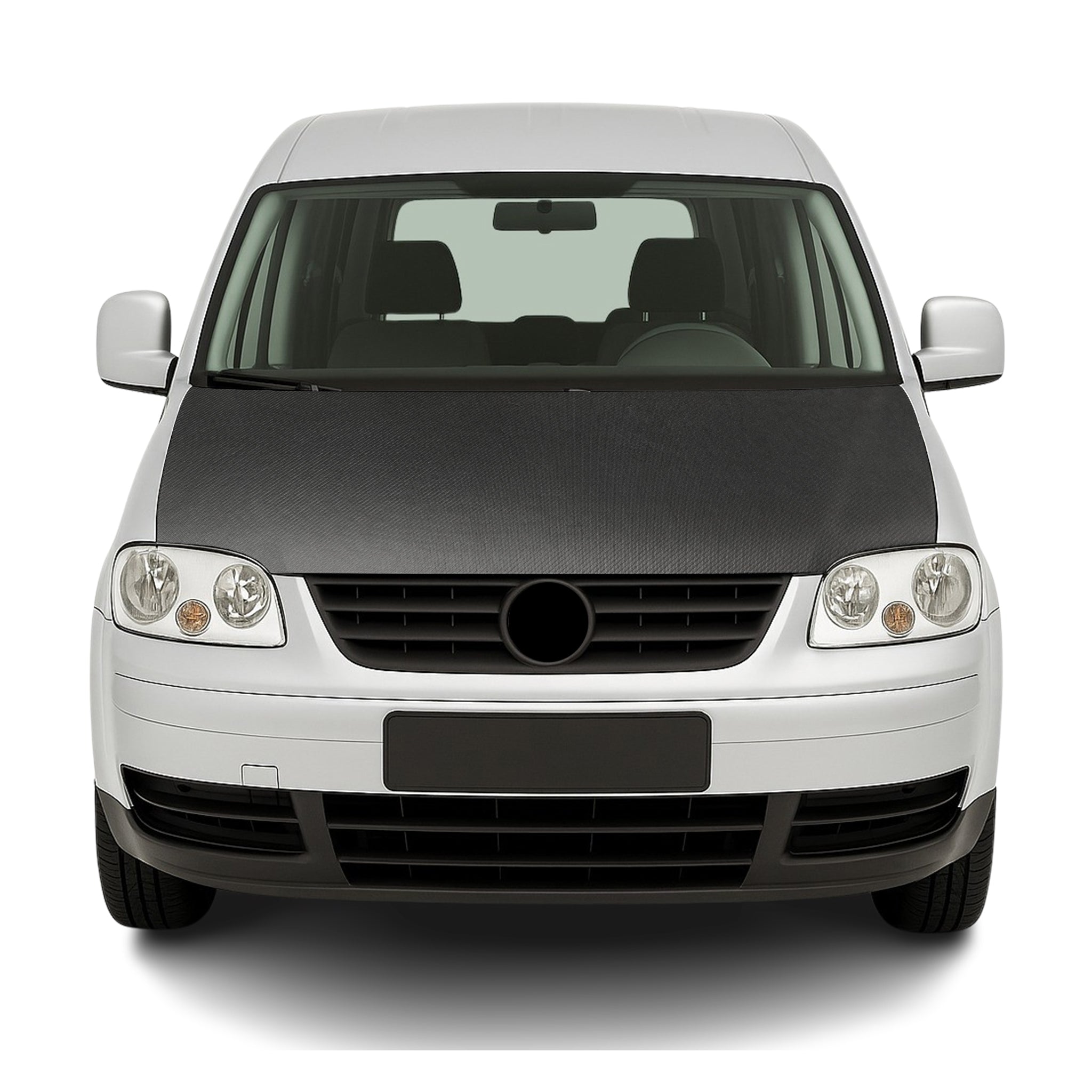 Haubenbra Bonnet Bra Steinschlagschutz für VW Caddy Touran 2003-10 Carbon Optik
