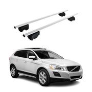 Dachträger für Volvo XC60 2009-2017 Grundträger Metall Silber ABE 2x