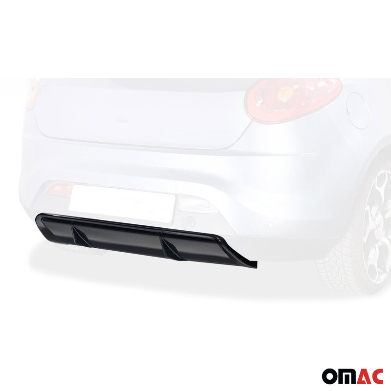 RDX Heckschürzenansatz Diffuser für Fiat Bravo 2007-2014 ABS Schwarz