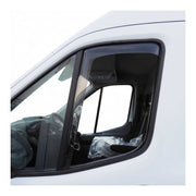 Windabweiser Regenabweiser für Opel Movano B 2010-2019 Dunkel Acryl 2tlg