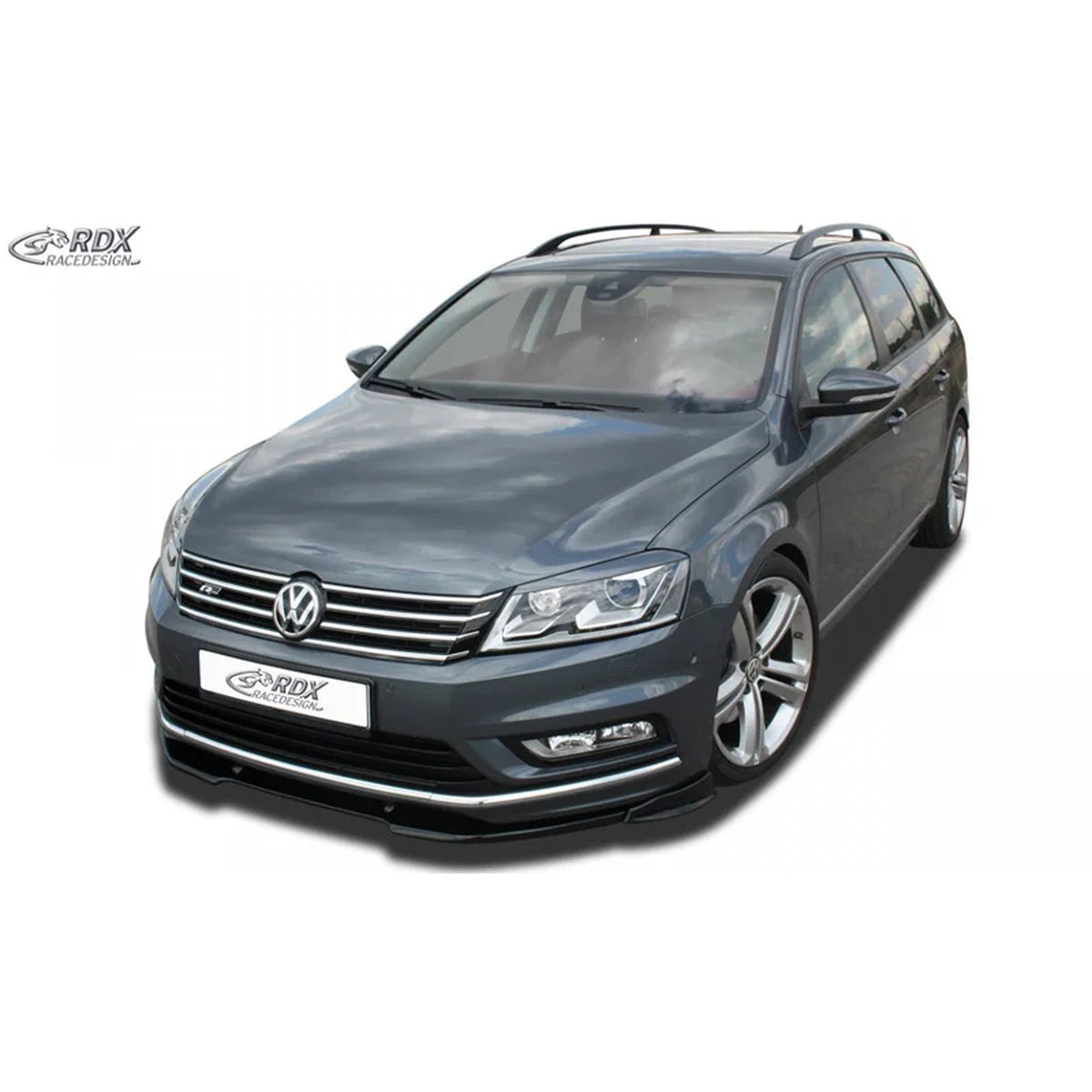 RDX Frontspoiler Vario-X für VW Passat 3C B7 R-Line 2011-2014 Polyurethan TÜV