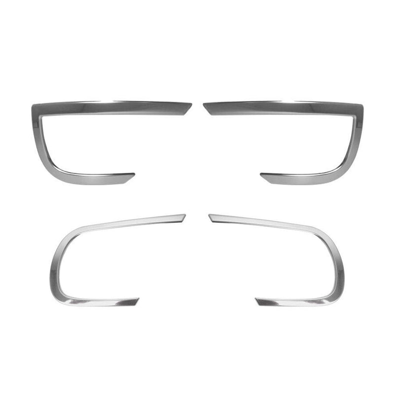 Reflektor Blenden Reflektorleiste für Dacia Duster 2018-2021 Edelstahl Satz 4x