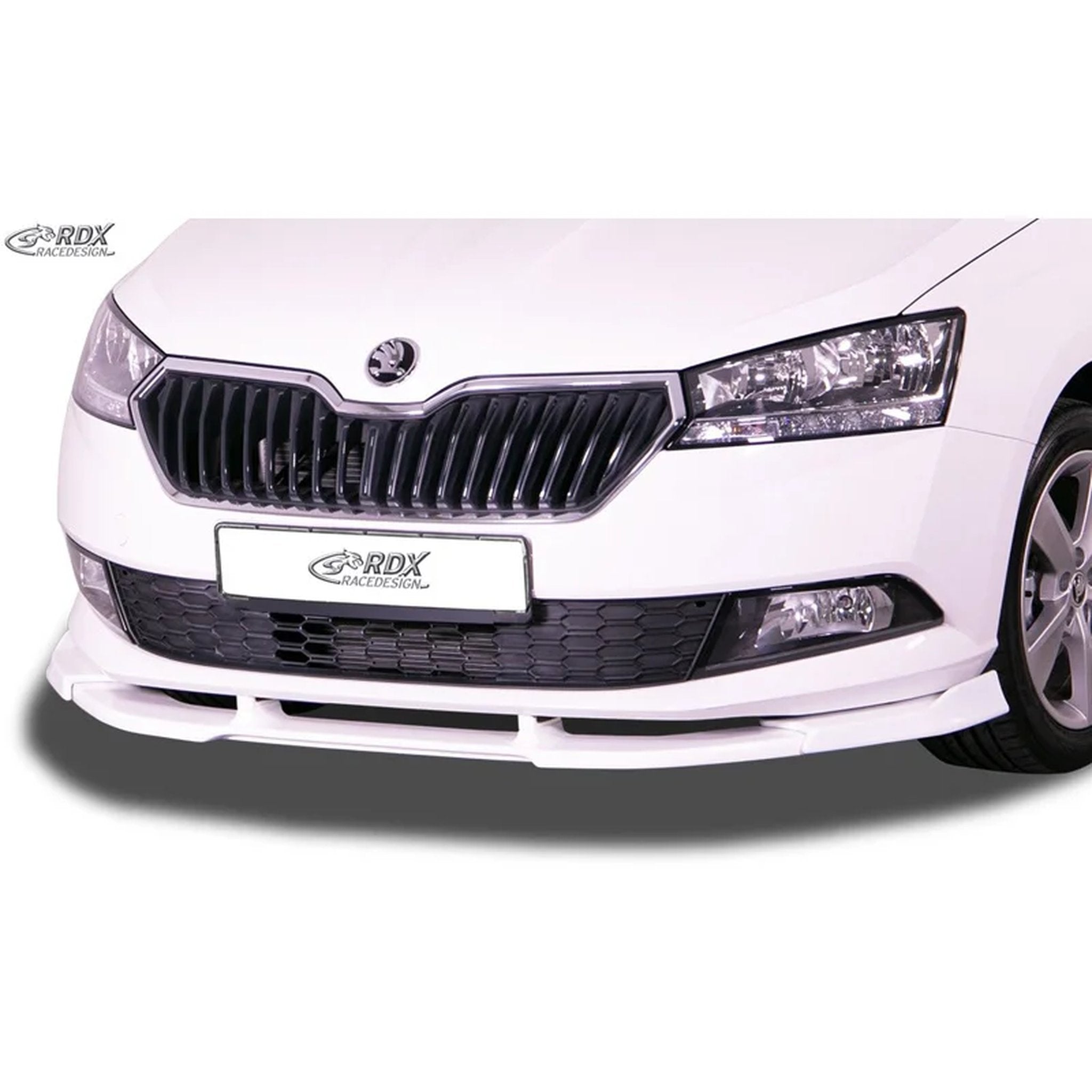 RDX Frontspoiler Vario-X für Skoda Fabia III NJ Facelift 2018- Polyurethan TÜV