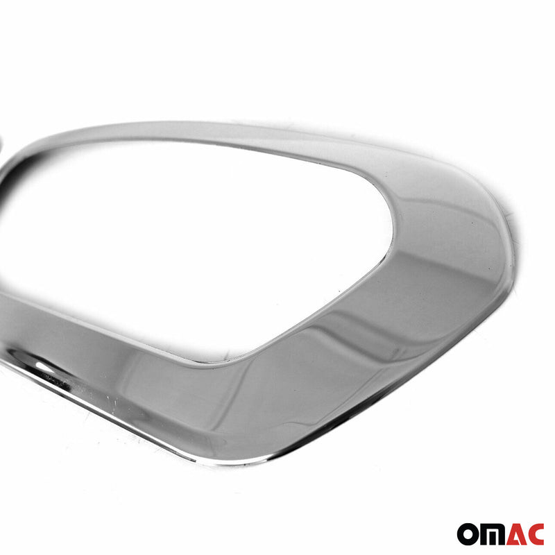 Nebelscheinwerfer Rahmen Umrandung für Ford Transit 2019-2025 Edelstahl 2x