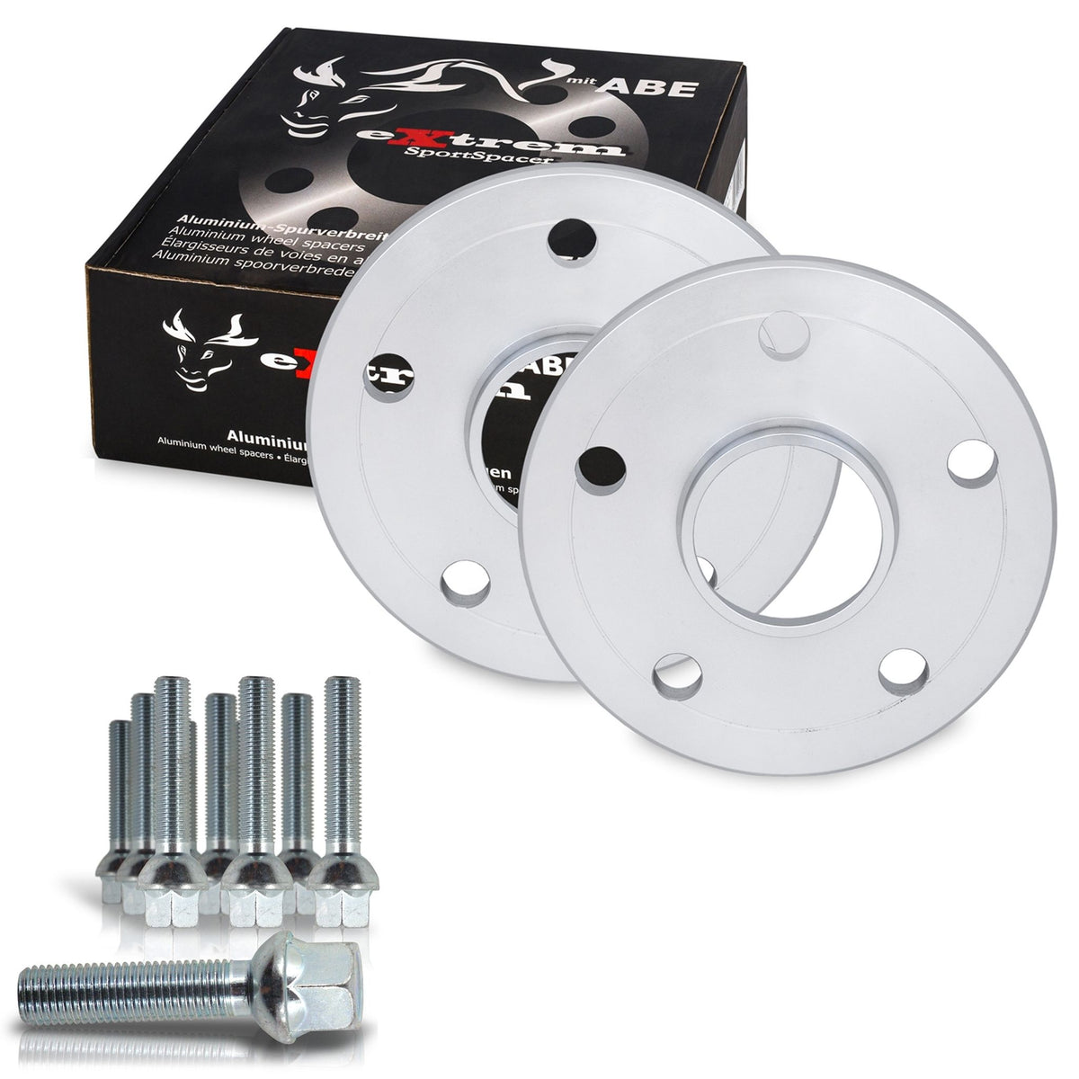 JOM Spurverbreiterung Set 40mm für VW Golf VII Variant mit ABE Aluminium