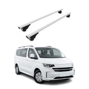 Dachträger Grundträger für VW Transporter T7 2024-2026 Stahl Silber 2tlg