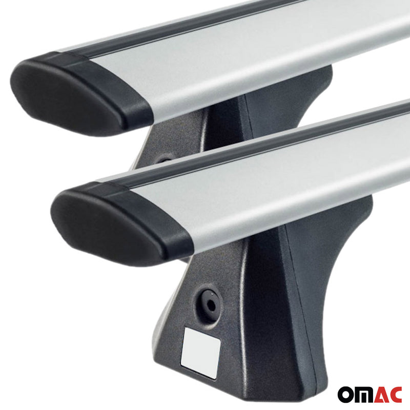 Dachträger für Range Rover Sport 2005-2013 & Discovery 2005-2017 Alu Silber 2x