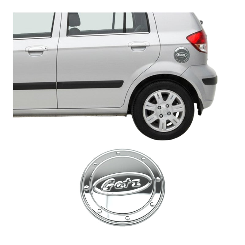 Tankdeckel Blenden Tankverschluss für Hyundai Getz 2002-2011 Edelstahl Chrom