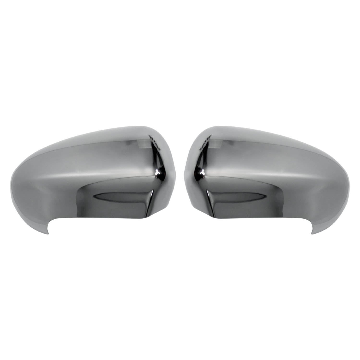 Spiegelkappen Spiegelabdeckung für Nissan Qashqai +2 2008-2014 Chrom ABS Silber