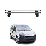 Menabo Dachträger Grundtäger für Citroen Nemo 2008-2017 75kg Alu Silber 2tlg