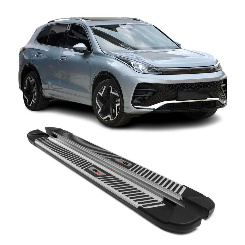 Trittbretter Seitenbretter Seitenschweller für VW Tiguan mk3 2024-2025