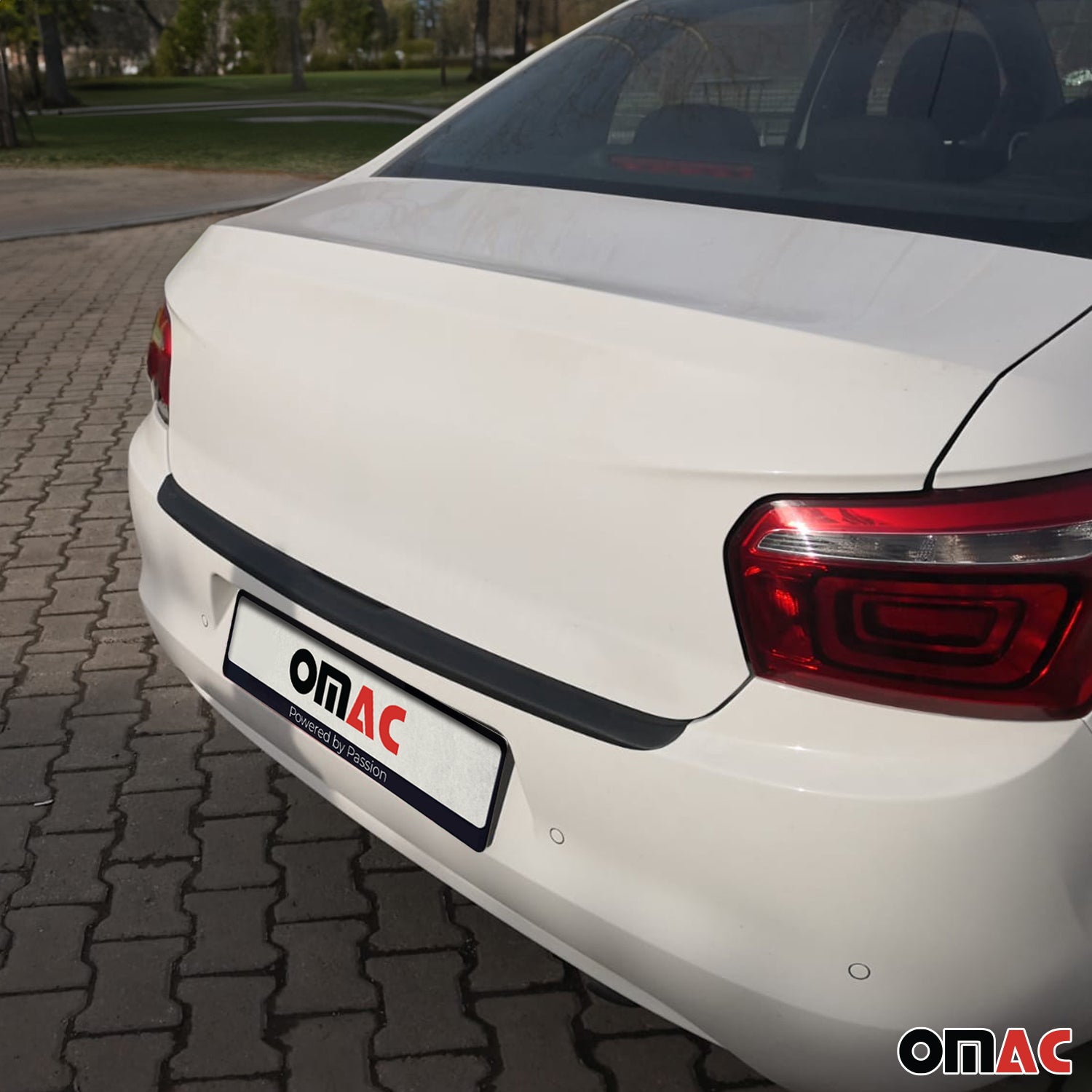 Ladekantenschutz Stoßstange für Citroën C-Elysée 2012-2022 Acryl matt schwarz