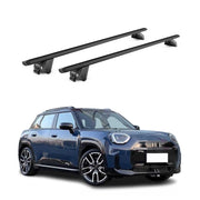 Dachträger Grundtäger für Mini Aceman 2024-2026 100kg Alu Schwarz 2 tlg ABE