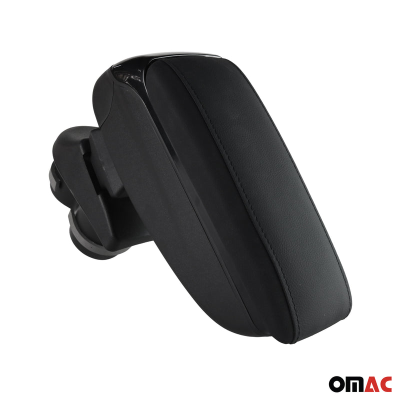 Armlehne Mittelarmlehne Mittelkonsole für Opel Corsa 2014-2019 PU-Leder Schwarz