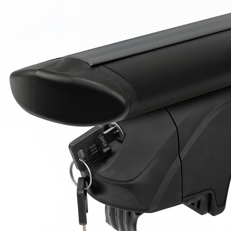 Menabo Dachträger für Mitsubishi Outlander Phev 2014-2025 Aluminium Schwarz 2tlg