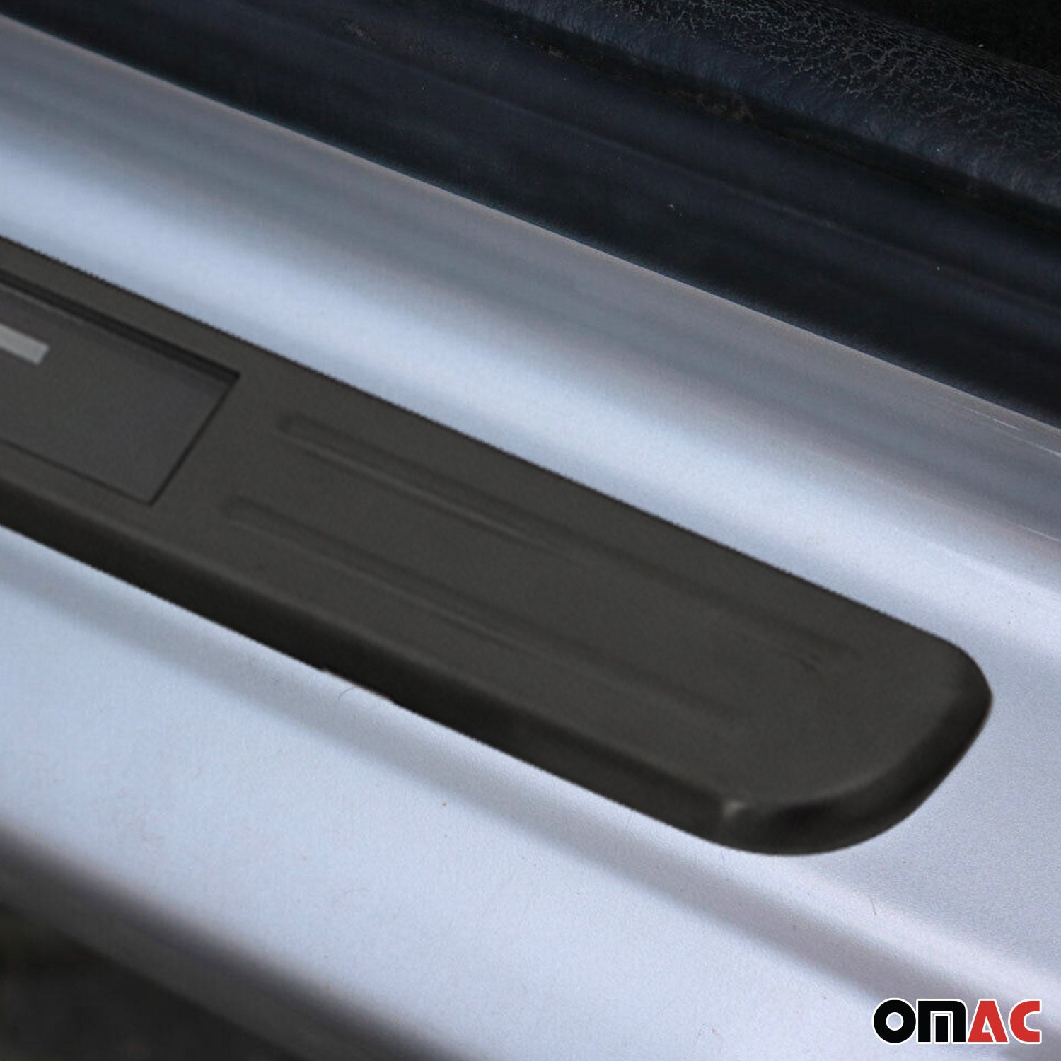 Einstiegsleisten Türschweller für Citroen C3 2002-2009 Chrom Gebürstet Dunkel 4x