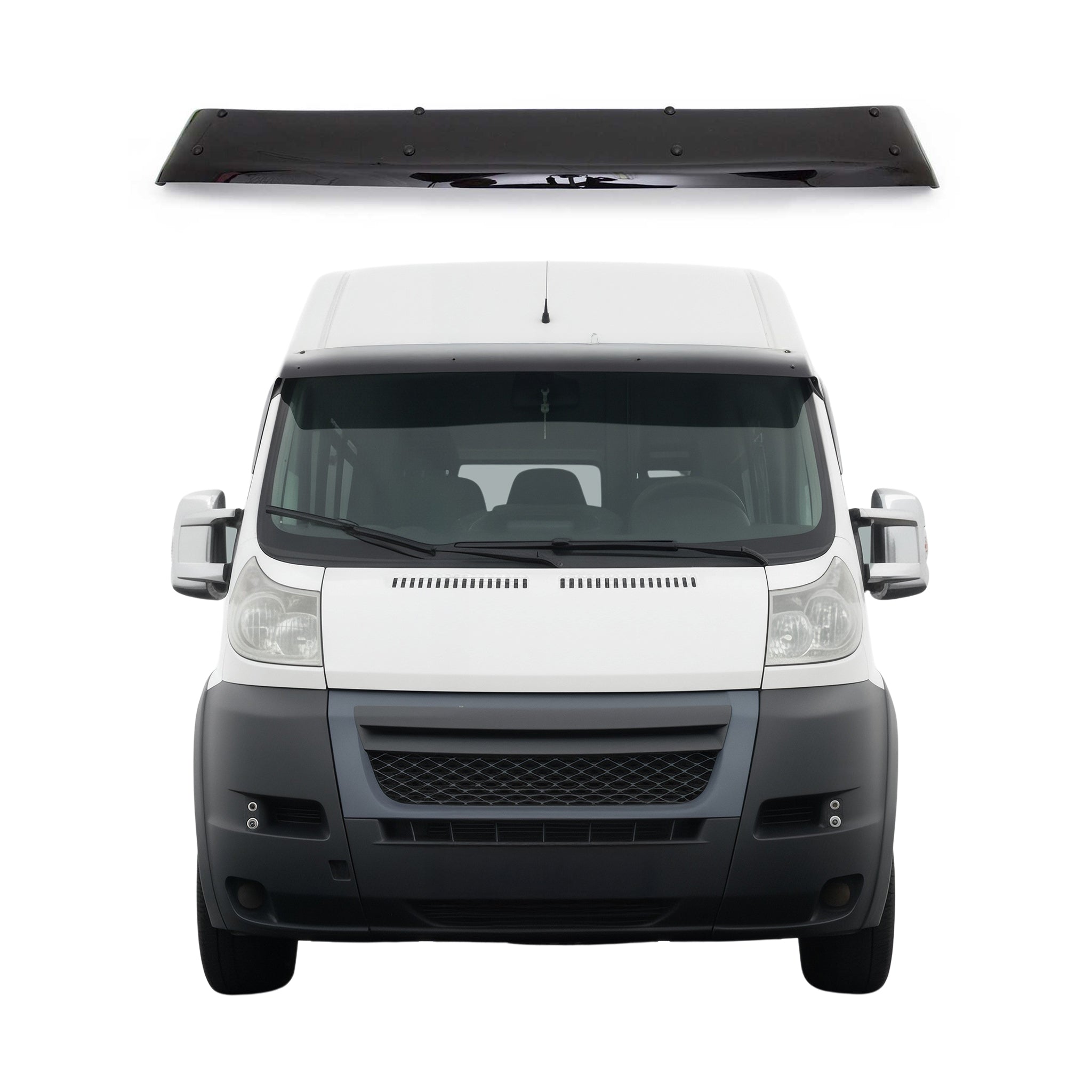 Sonnenblende äußeren Außensonnenblende für Citroen Jumper 2006-2024 Acryl