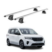 Alu Dachträger für Nissan Townstar 2021-2026 TÜV T-Nut Abschließbar 2tlg Silber