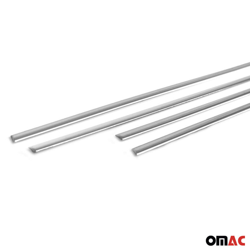 Fensterleisten Zierleisten für Suzuki SX4 2013-2025 Edelstahl Chrom 4tlg