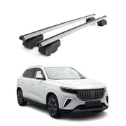 Dachträger Grundtäger für Togg T10X 2023-2026 75kg ABE Aluminium Silber 2 tlg