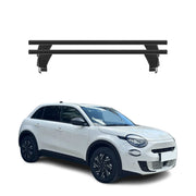 Menabo Dachträger Grundträger für Fiat 600E/600 2023-2026 Alu Schwarz 2tlg