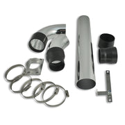 JOM Energy Rohr Universal ohne TÜV 14tlg Gummi Poliertes Aluminium