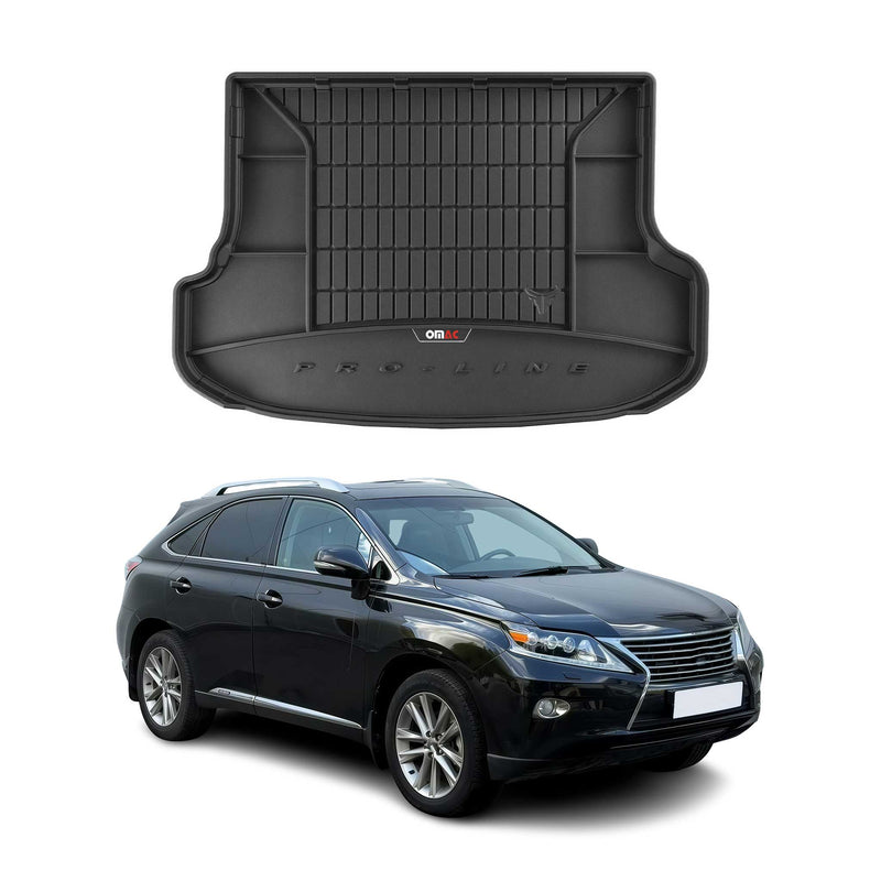 OMAC Gummi Kofferraumwanne für Lexus RX 450H 2008-2015 TPE Laderaumwanne Schwarz