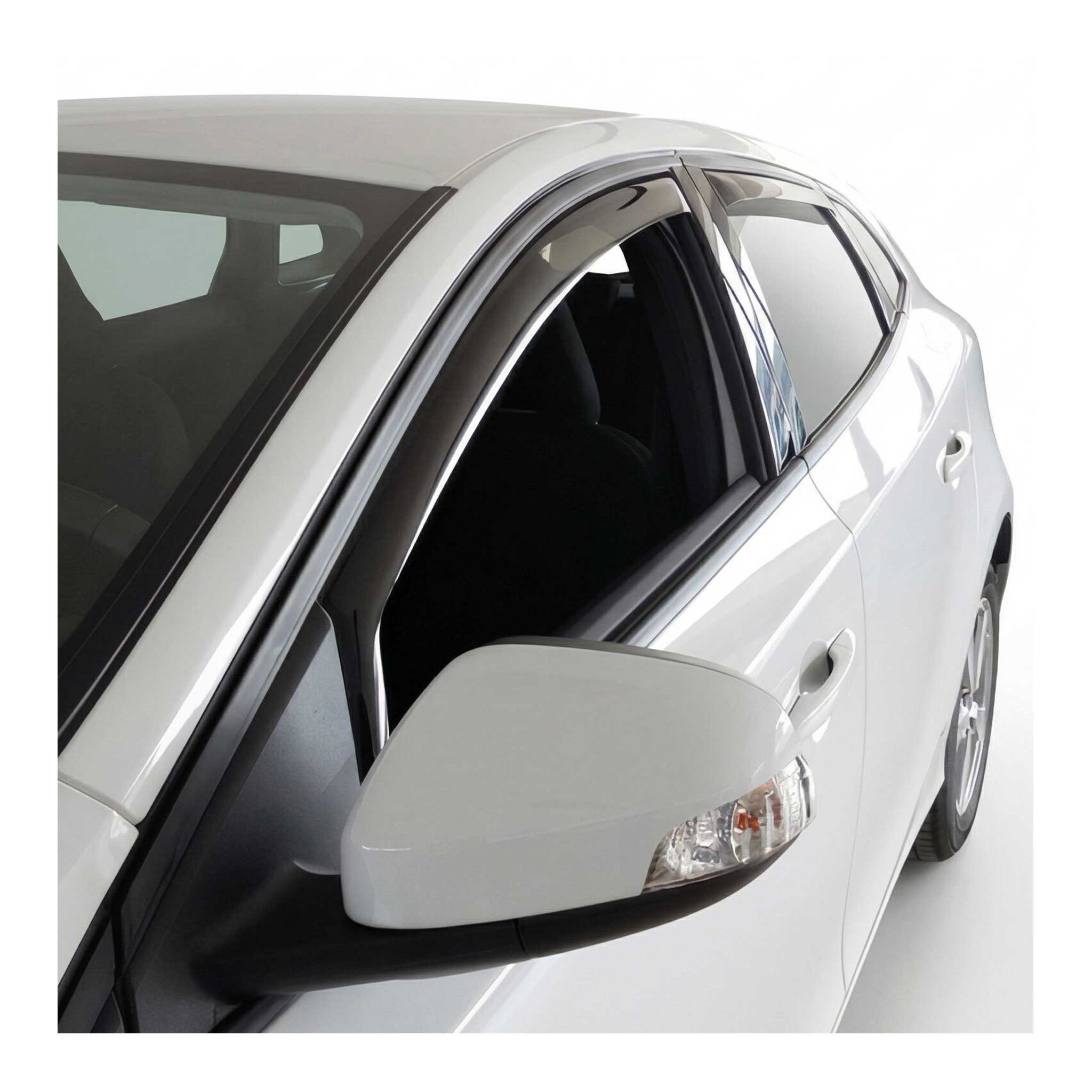 Windabweiser Regenabweiser für Volvo V40 2012-2019 Dunkel Acryl 4tlg