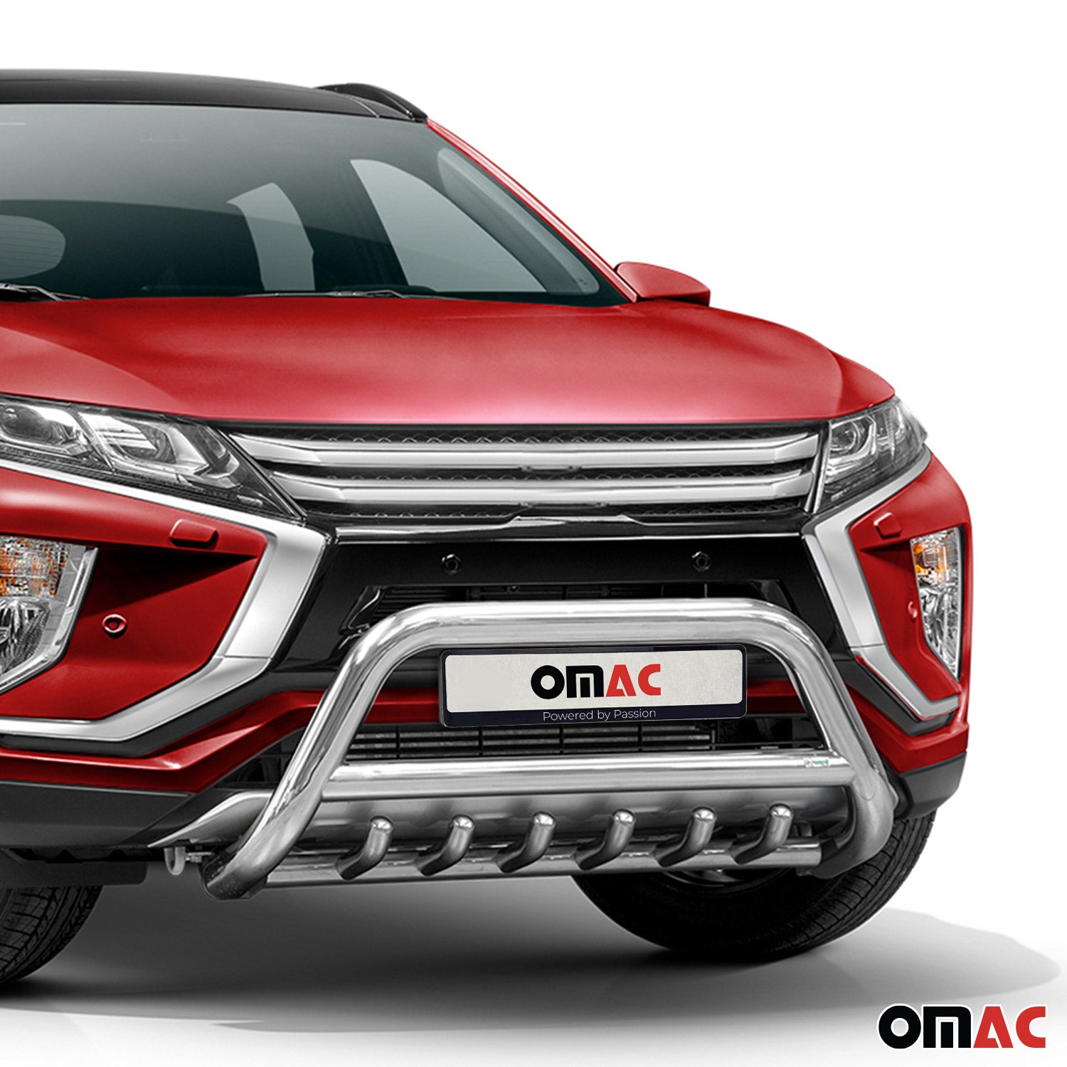 Frontbügel Frontschutzbügel für Mitsubishi Eclipse Cross 2018-2019 Pre-FL Silber