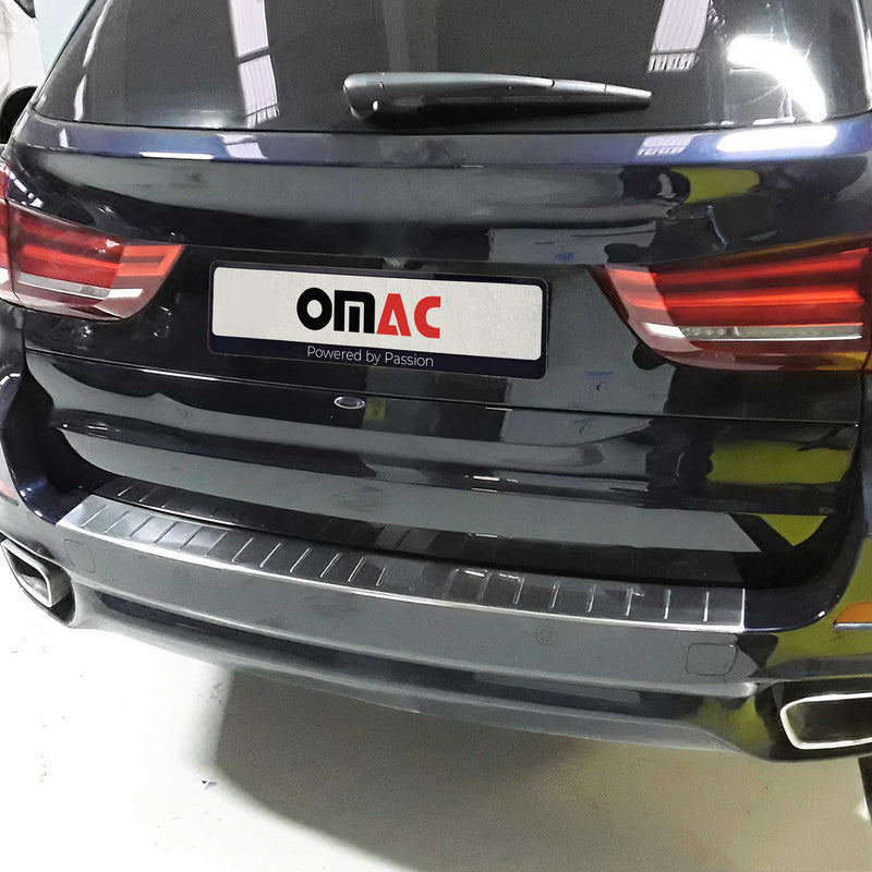 Ladekantenschutz Stoßstangenschutz für BMW X5 F15 2013-2018 Edelstahl Gebürstet