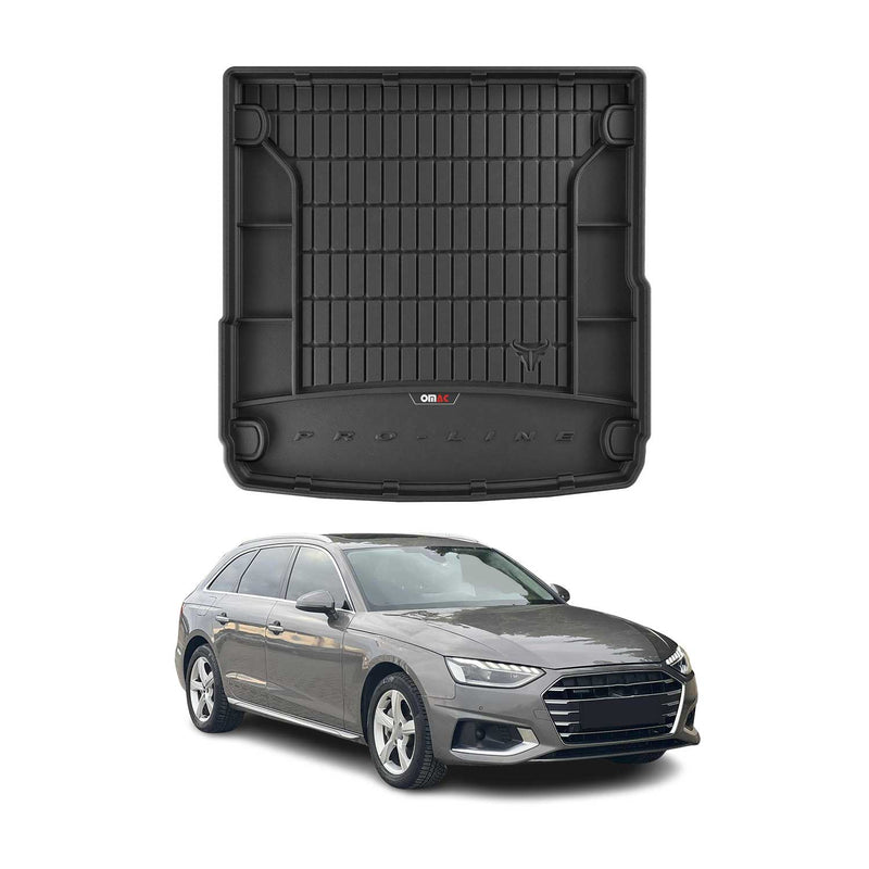 OMAC Gummi Kofferraumwanne für Audi A4 Avant B9 2015-2025 TPE Laderaumwanne