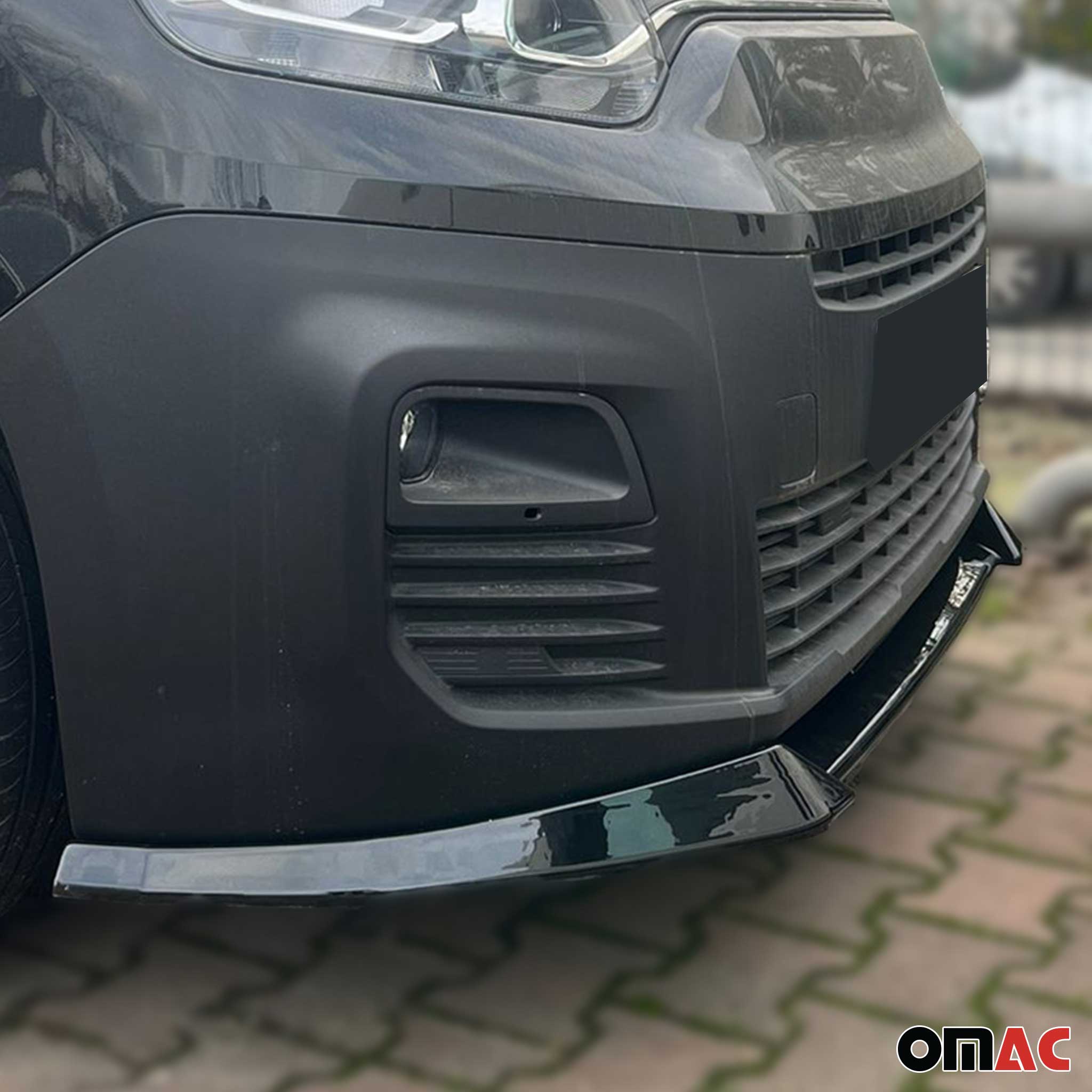 Frontspoiler Frontschürzen-Splitter für Peugeot Rifter Citroen Berlingo 2018-26