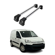 Dachträger Grundtäger für Citroen Berlingo 2008-2018 75kg Aluminium Silber 2tlg