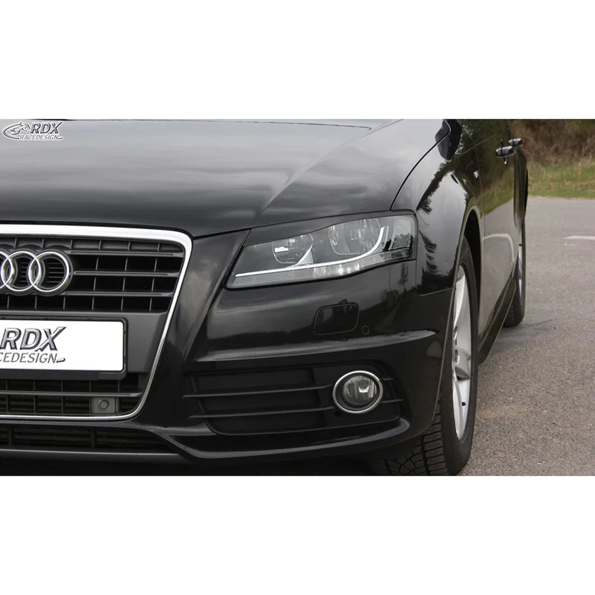 RDX Scheinwerferblenden für Audi A4 B8 2008-2012 ABS TÜV