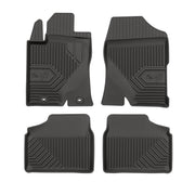 Fußmatten Gummimatten No.77 für Toyota Avensis II 2003-2009 TPE Schwarz 4 tlg