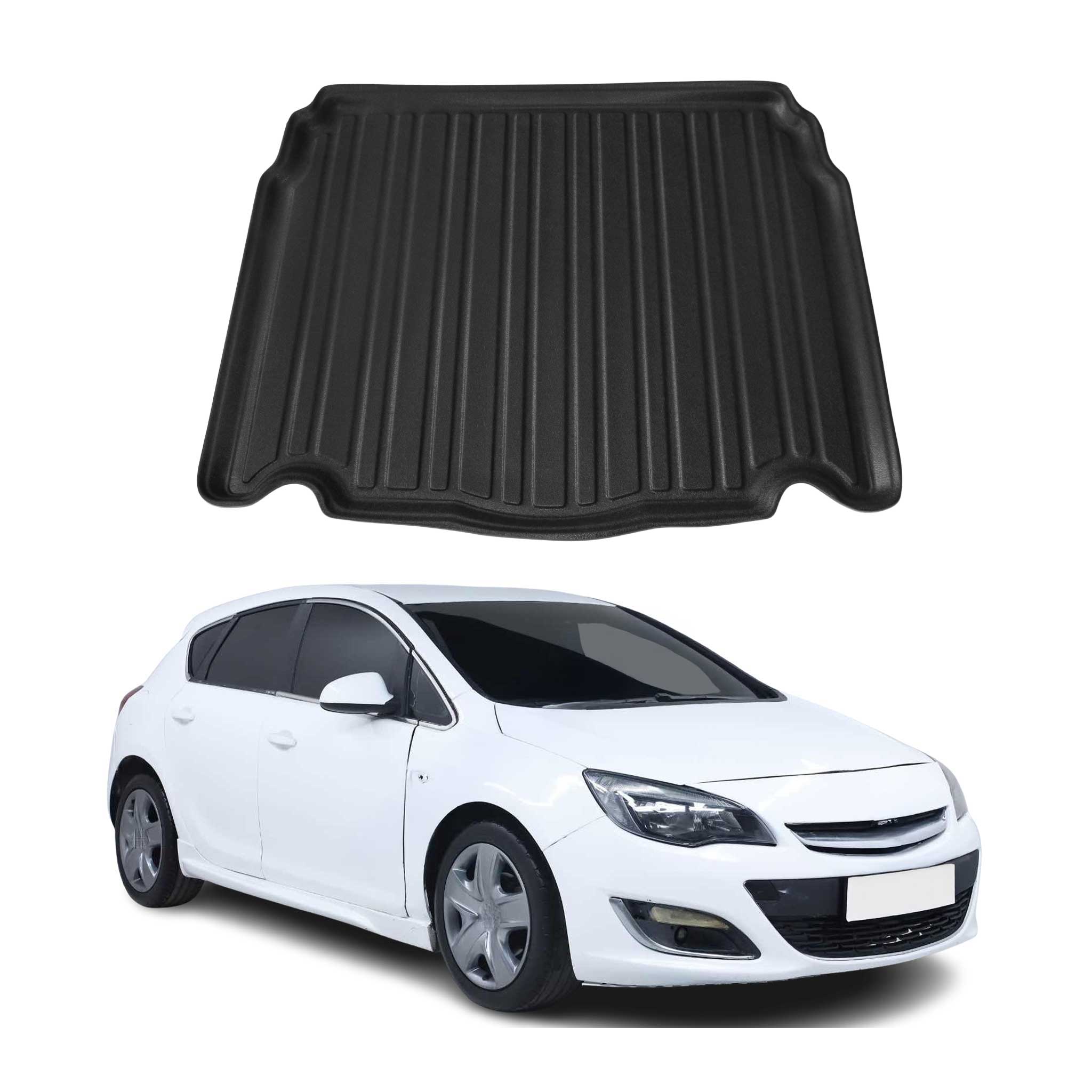 Kofferraumwanne Laderaumwanne für Opel Astra J 2010-2015 Schrägheck Gummi TPE