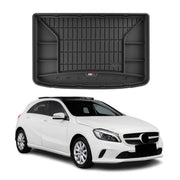 OMAC Gummi Kofferraumwanne für Mercedes A Klasse W176 2012-2018 TPE Schwarz