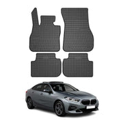 Fußmatten Gummimatten für BMW 2er Gran Coupe 2019-2024 Gummi Schwarz 4x
