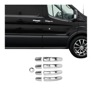 Chrom Türgriff Blende für Ford Tourneo Custom 2012-2024 Edelstahl 8tlg